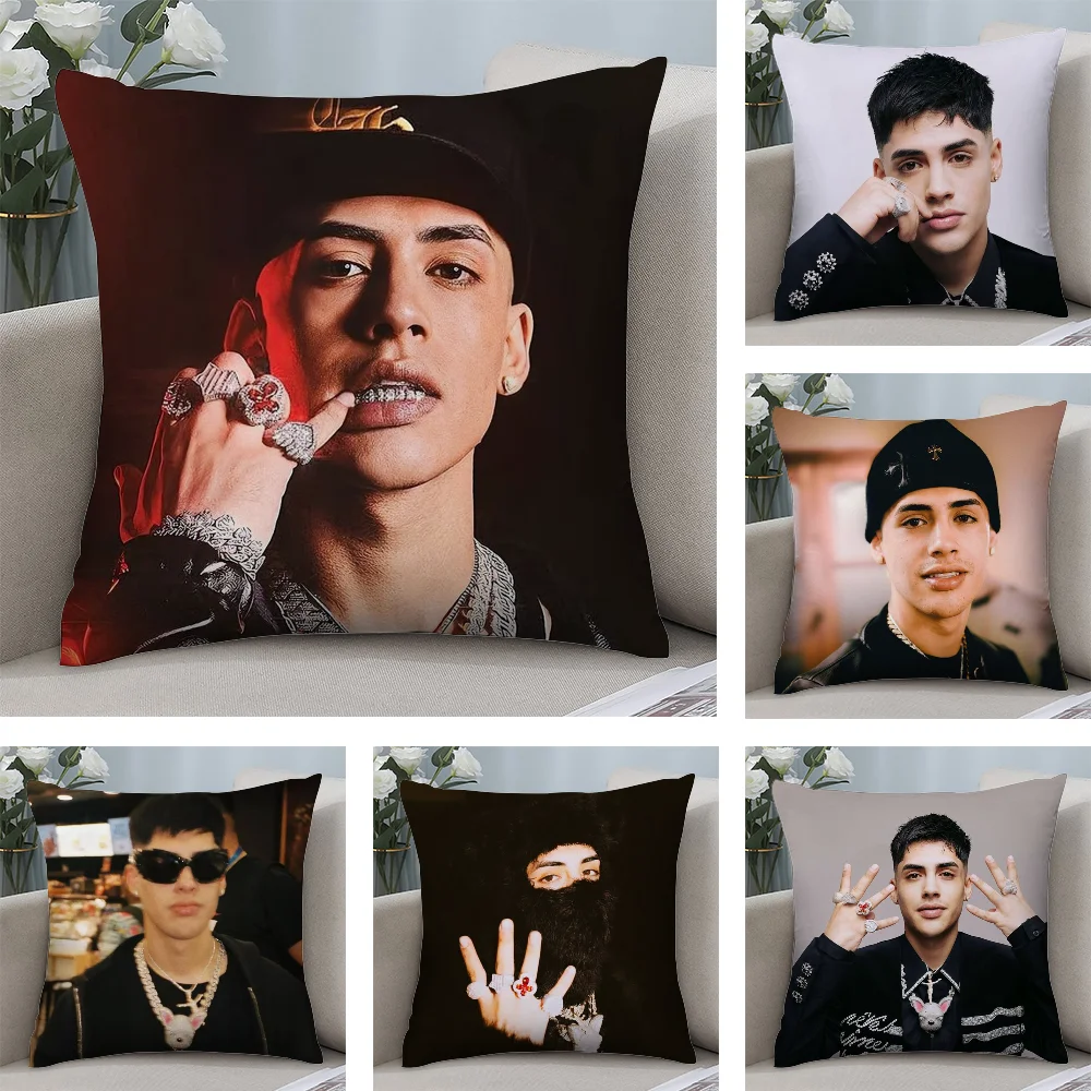 Floyy Menor & Cris Mj Pillow Case Plush Fabric Soft Double Sided Print Sofa Cushion Cover Throw Pillow Covers