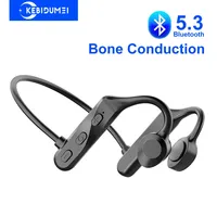 Bone Conduction Headphones Bluetooth 5.3 Earphones Magnetic Wireless Neckband Headsets HiFi Stereo Earbuds for Xiaomi iPhone