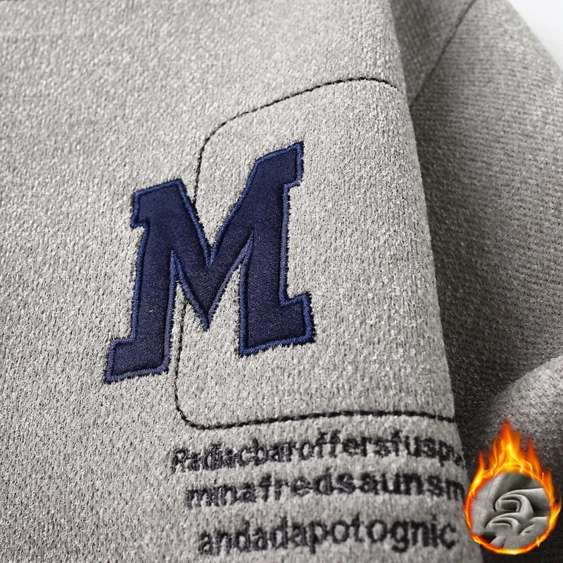 Sweater For Men Men's Clothing Men's Sweat-shirt Spring Pullovers Casual Streetwear Knit Autumn Fashion Hombre Warm Solid Male