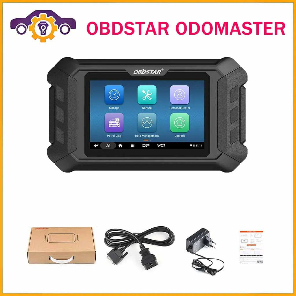 

2024 New OBDSTAR ODOMASTER Cluster Calibration/OBDII and Special Functions Cover More Vehicles Models Get Free FCA Adapter