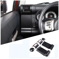 ABS Car Dashboard Both Side Air Conditioner Outlet Frame Decoration Cover For Toyota FJ Cruiser 2007-2021 Interior Accessories