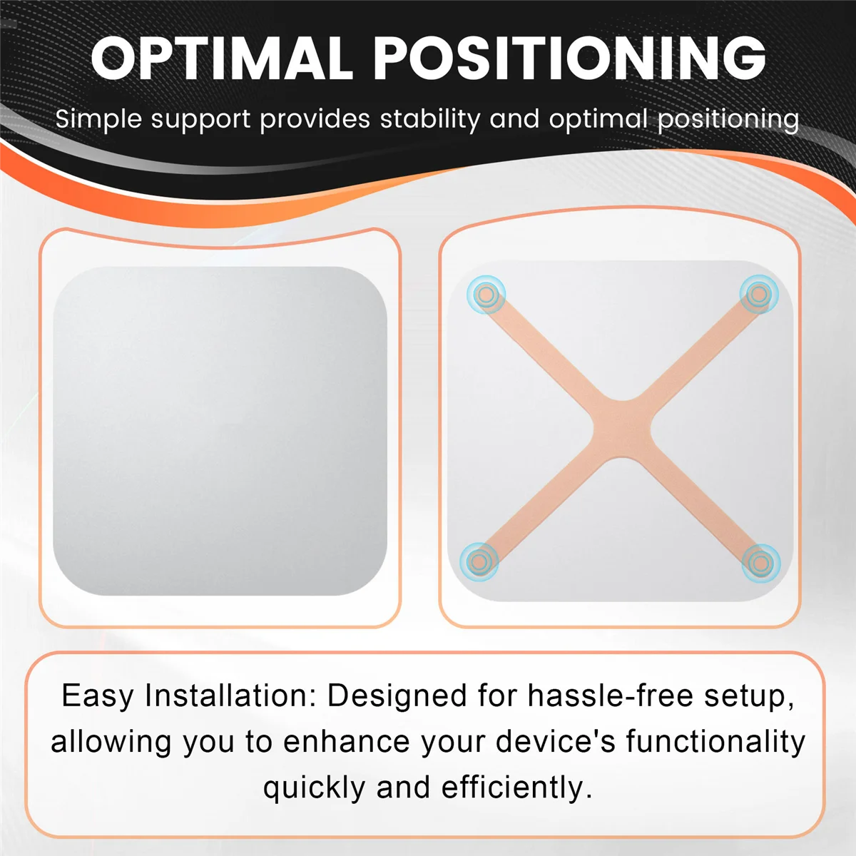 عرض ساخن لـ Mini /MA Pro 2024 دعامة المضيف تعزيز الاستقرار والوظائف ملحقات الكمبيوتر توسيع برتقالي