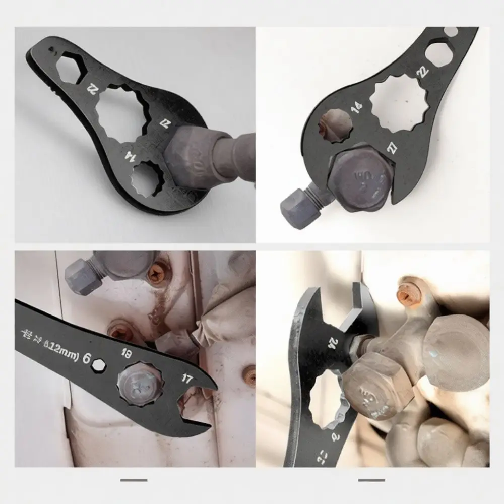 For For Mekela Seven In One Multifunctional Spanner High Carbon Steel Hand Tool Air Conditioner Installation Repair Kit