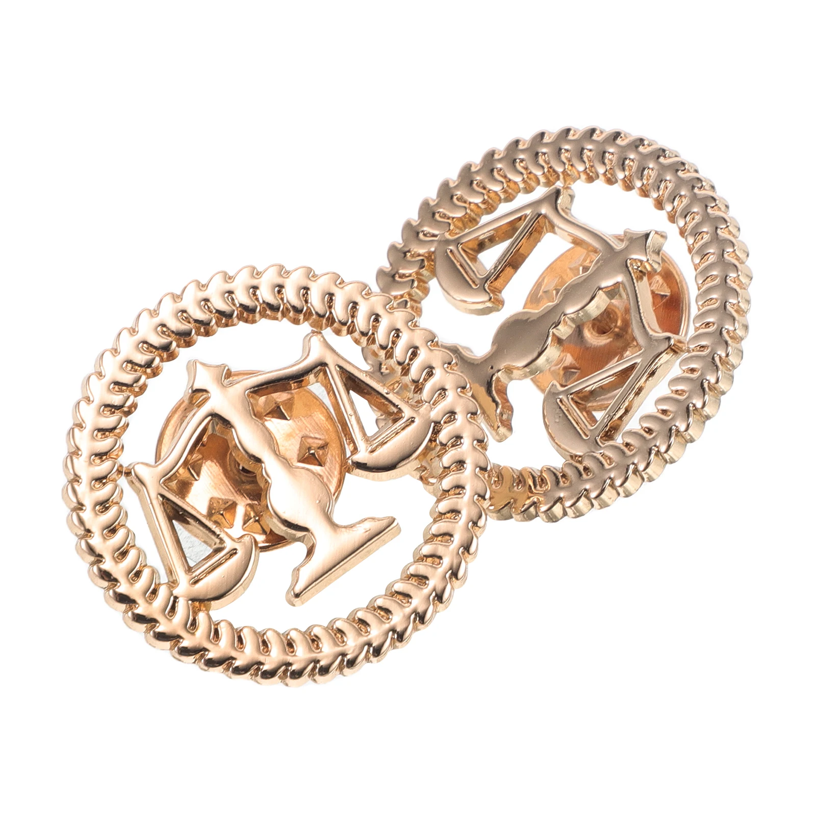 

2 PCS Brooch Justice Pendant Dept of Lapel Pin Metal Scale Pins Alloy Judge Student Coat