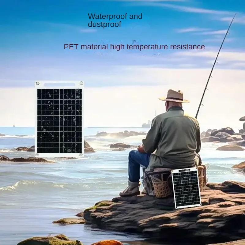 10W USB flexible solar charging board ultra-thin mobile phone Bluetooth headset power bank solar panel  solar phone charger