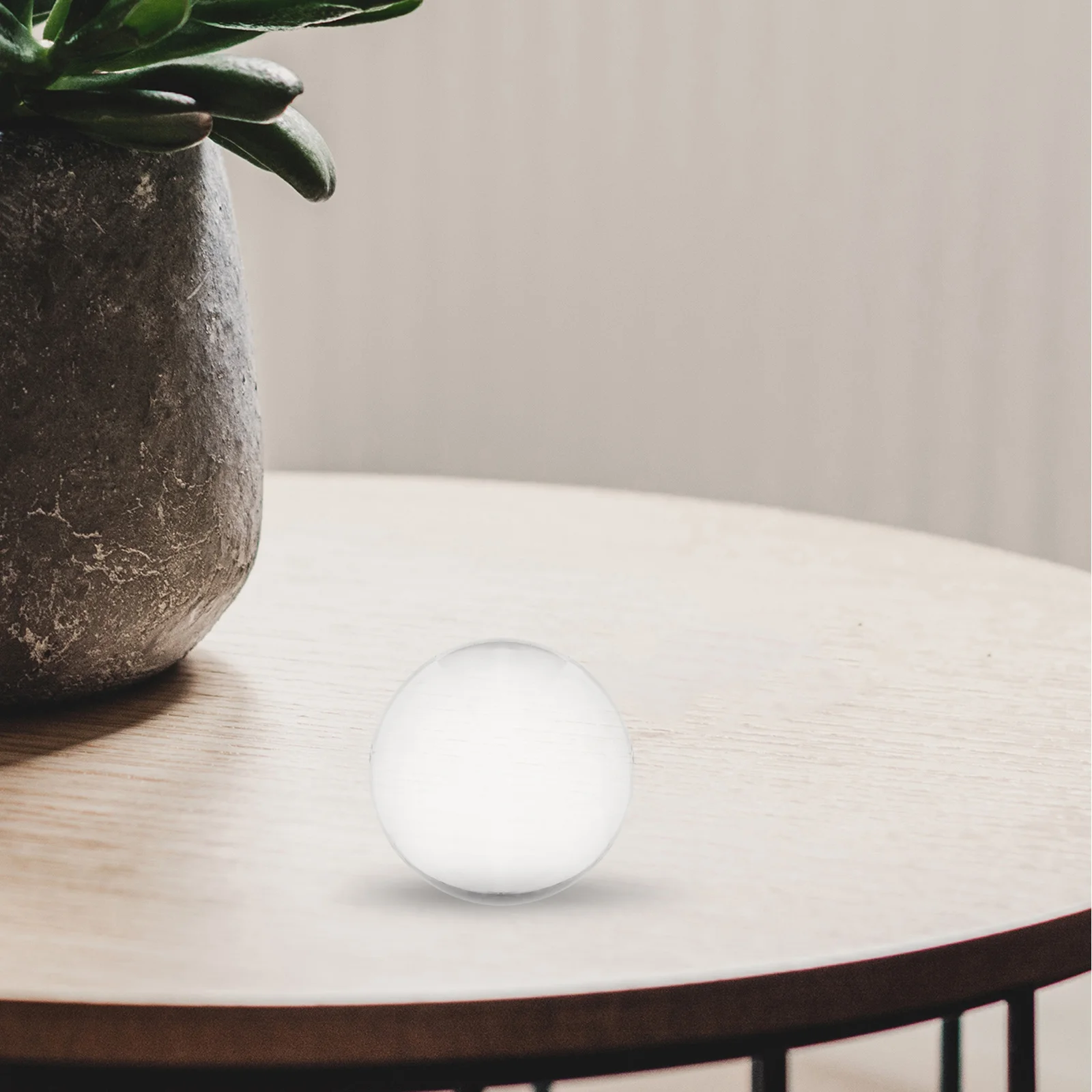 

3cm Crystal Sphere Transparent Prop Creative Photography Decorative Feng Shui Meditation Ball for Home Office