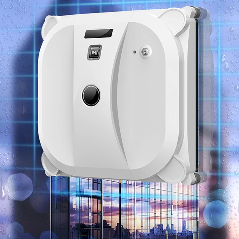 Clean a Window in 60 Seconds APP+Remote Control Smart Water Spray Electric Window Cleaner Automatic Glass Window Cleaning Robot
