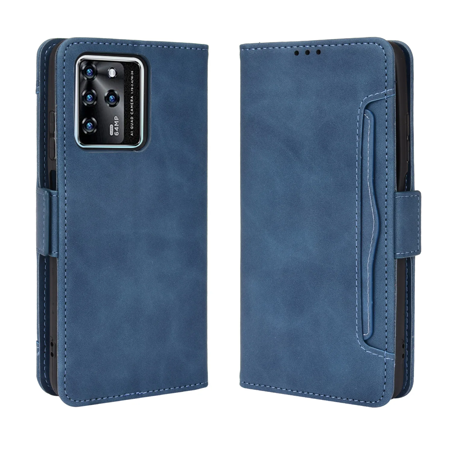 Flip Leather Cover For ZTE Blade V30 9030 6.67