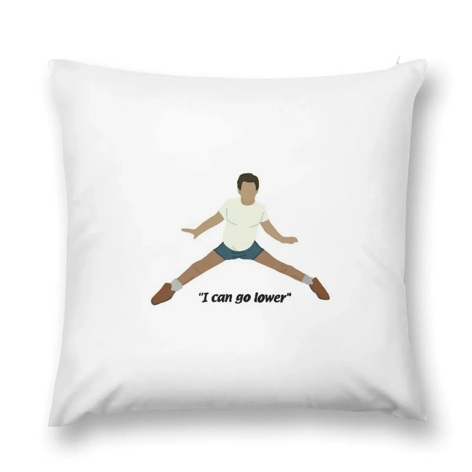 IASIP - I Can Go Lower Dennis Sticker Throw Pillow sleeping pillows anime girl Pillowcase pillow