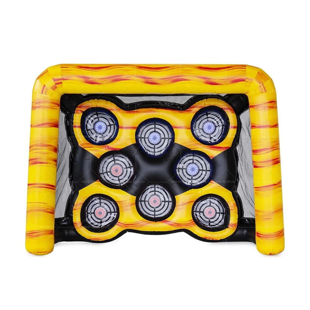 

Commercial Shooting Gallery IPS Shooting Arena Inflatable Interactive Lights Game Archery Game
