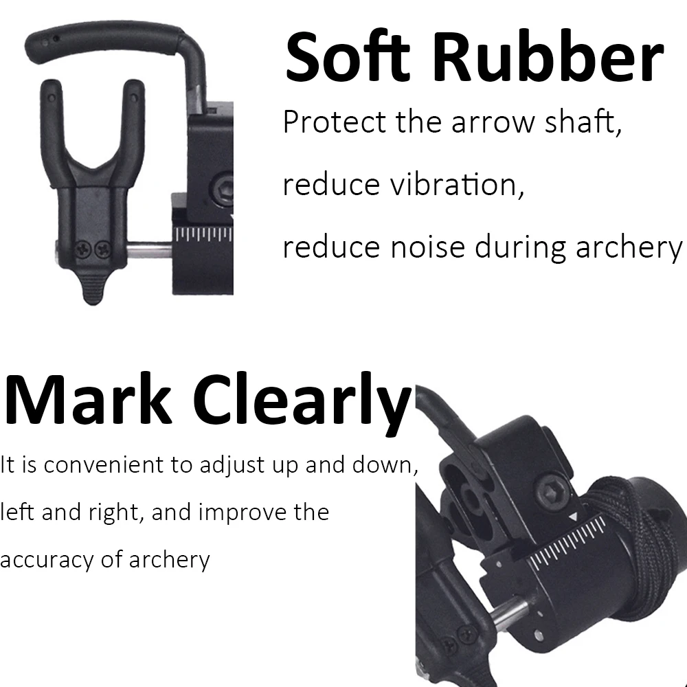 TOPOINT Archery Drop Away Arrow Rest Adjustable Competition Compound Bow Hunting Shooting Right Hand TP814