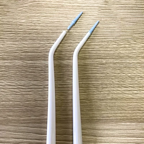 Imagen 2 del producto Tubo de succión de Saliva desechable Dental, aspiradores quirúrgicos, puntas blancas 1/8, Mini puntas 1/16 Autoclavable 134 ° C Paja Fuerte Dental