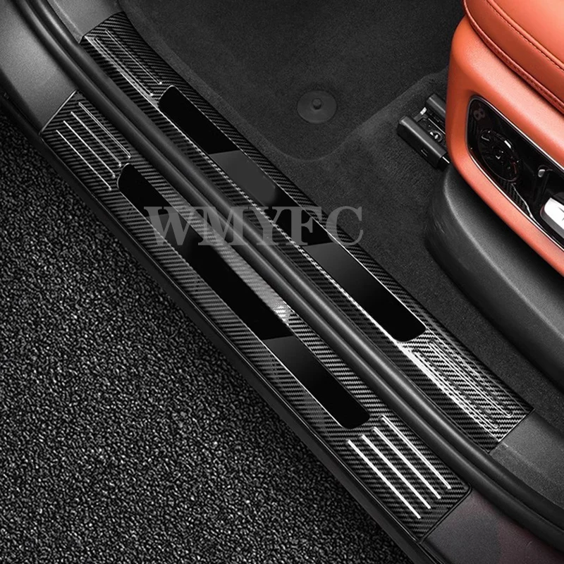 

For LiXiang L9 Accessories Car ABS Door Sill Scuff Plate Pedal Protector Anti-scratch Cover Trims 2022 2023