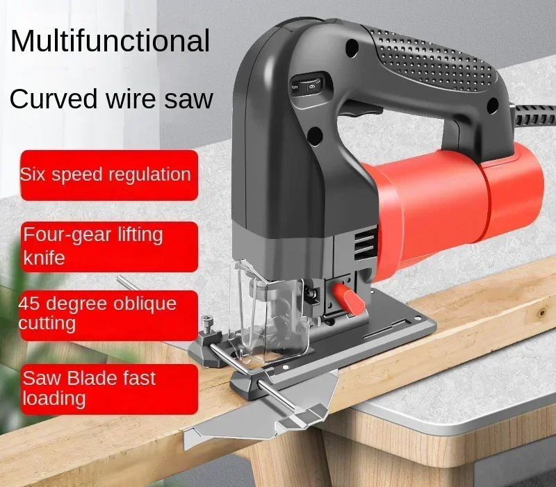 

Appropriate Multi Functional Electric Curve Saw, Household Handheld Wooden Board Wire Saw, Small Cutting Machine