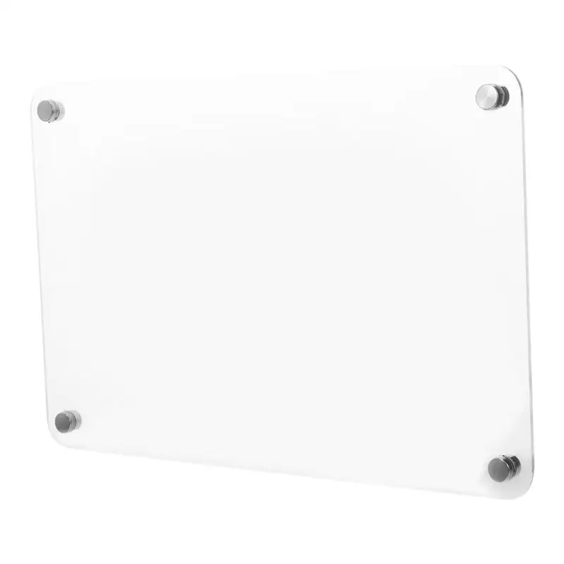 Imagem -04 - Quadro Magnético Acrílico Transparente Clear Dry Calendar Board Prático Frigorífico Quadro em Branco 30x20cm