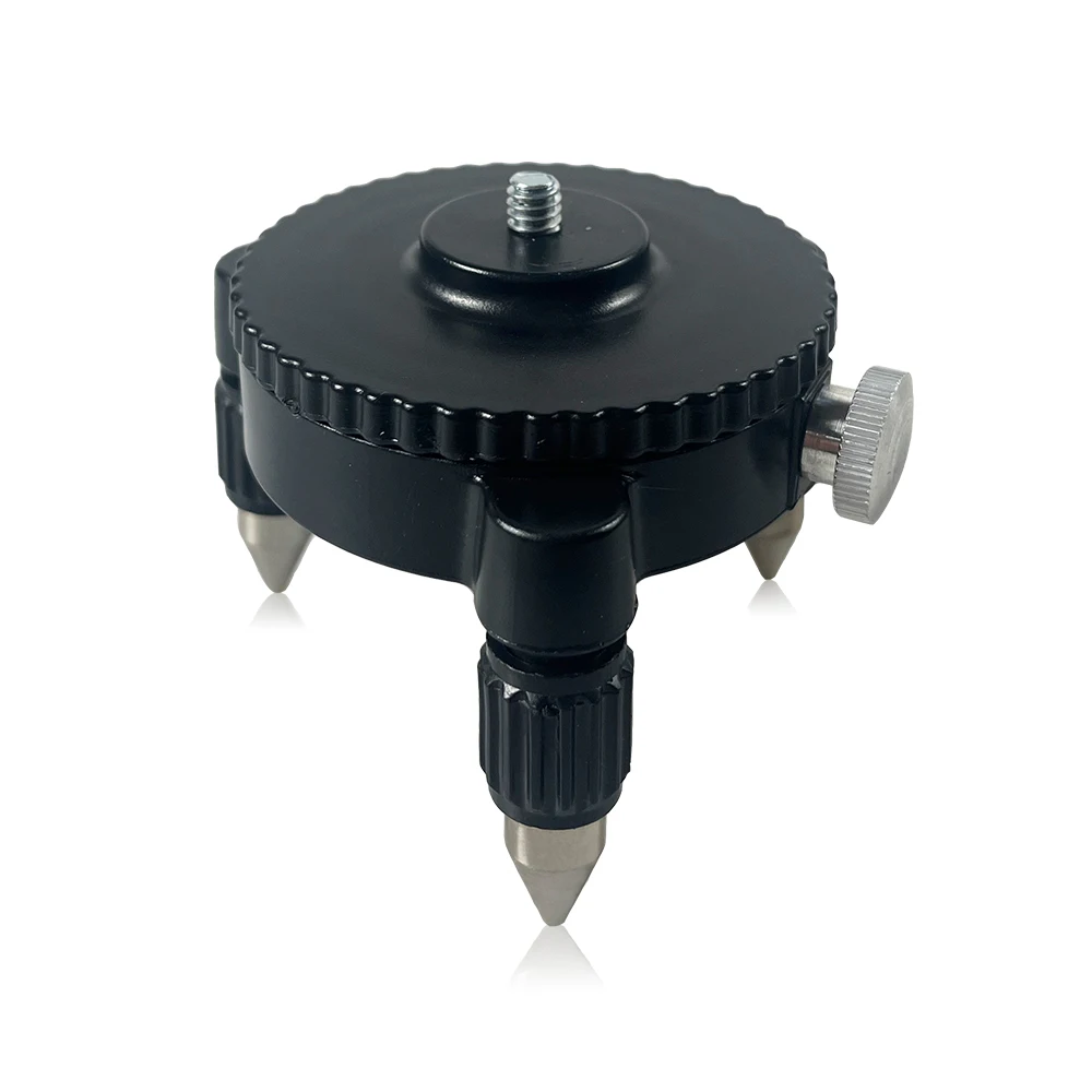 

Heipoe PT1 Level Meter Adapter 360-Degree Rotation Base Tripod Bracket 1/4 Inch Interface Laser Nivel Tools Laser Level