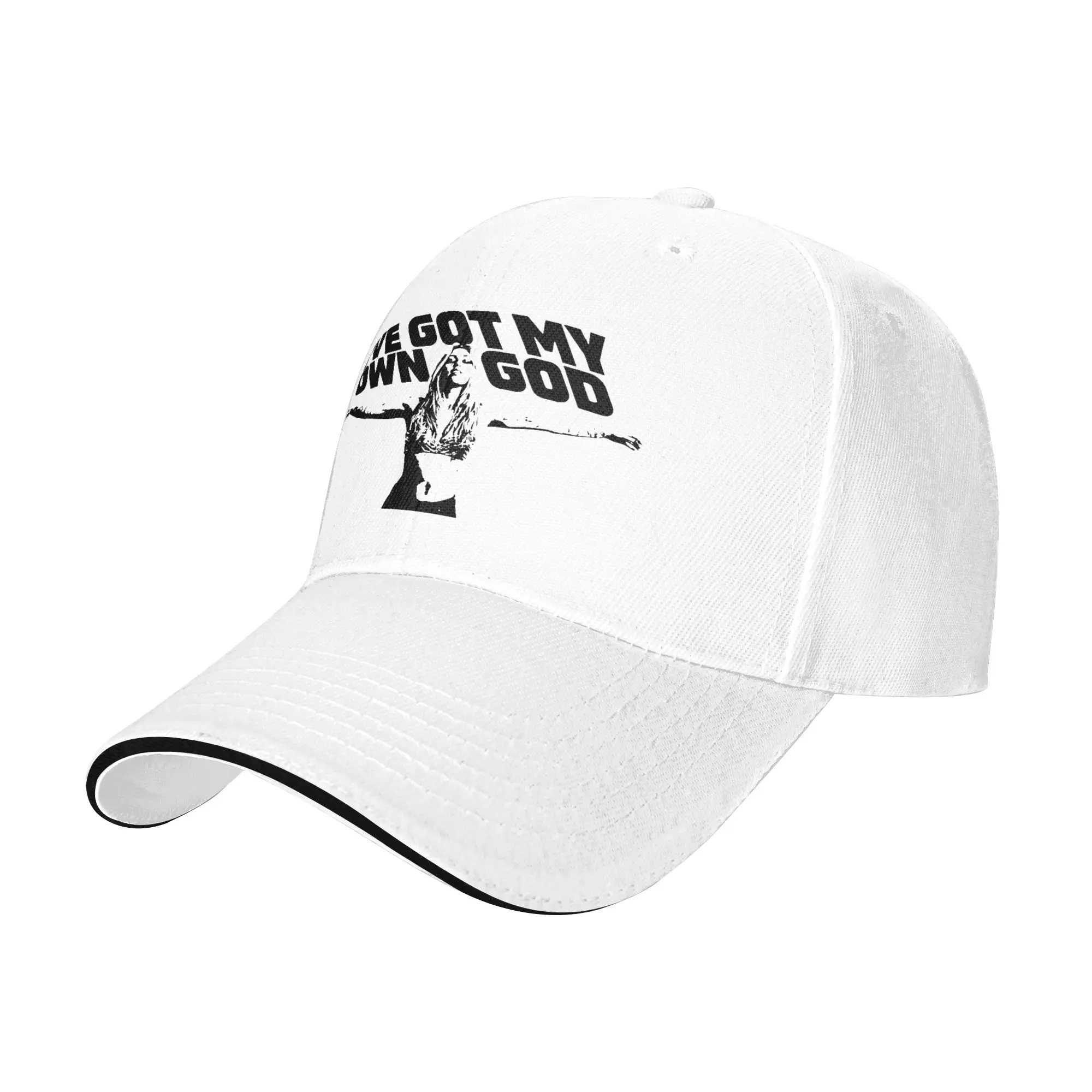 Mileys Cyruse Singer Baseball Cap Popular My Own God Sandwich Hats Men Women Adjustable Dad Hat Running Golf