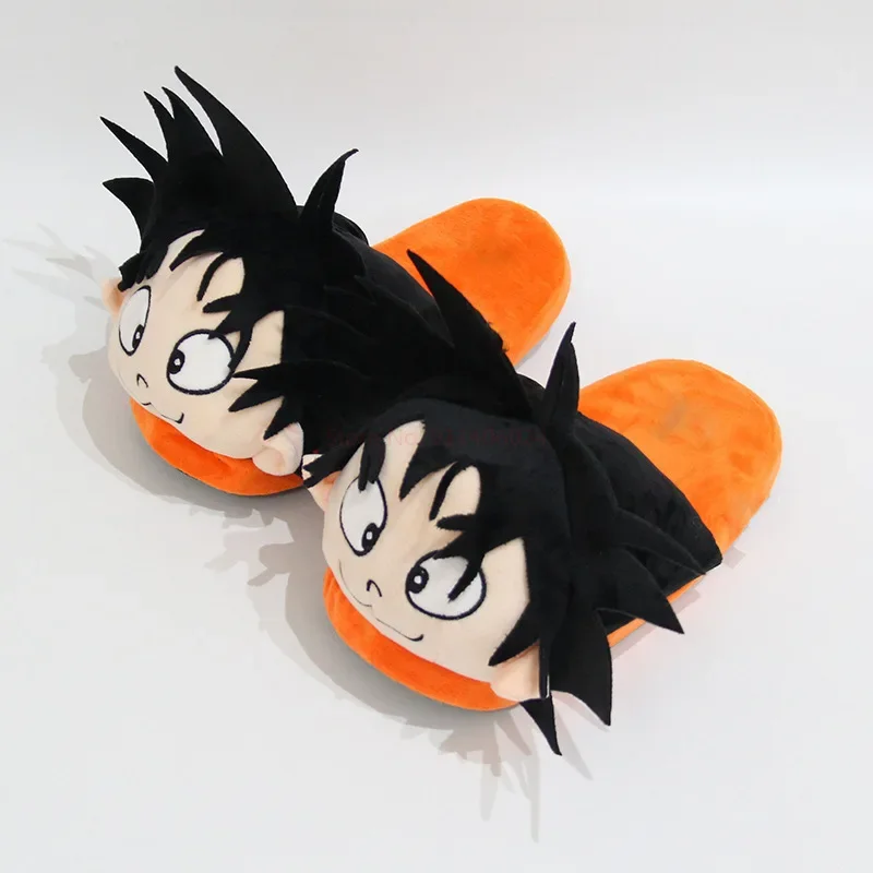 Dragon Ball Cartoon Anime Son Goku Pluche Katoenen Schoenen Jongens Creatieve Huis Tas Met Katoenen Slippers In Herfst En Winter Cadeau