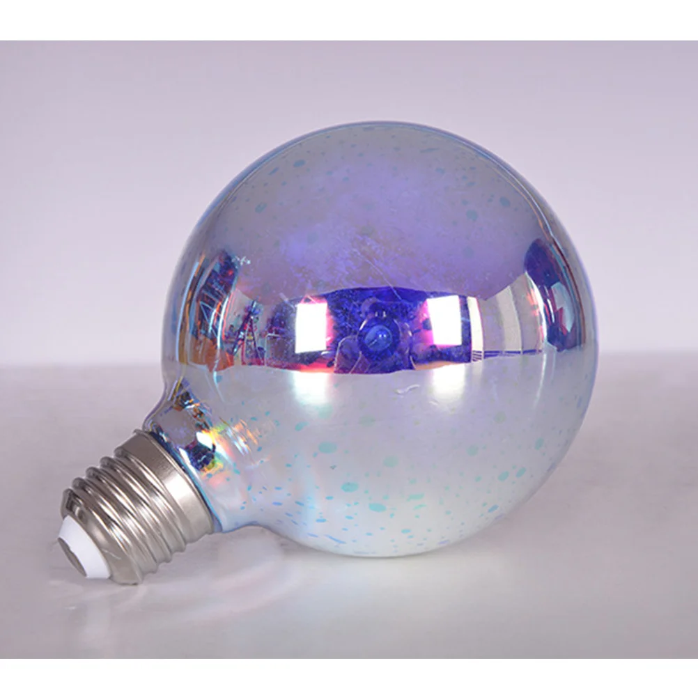 

LED Christmas Dazzling Glass Bulbs Creative 3D Decorative Lights Perfect for Holiday Party Gift Decor