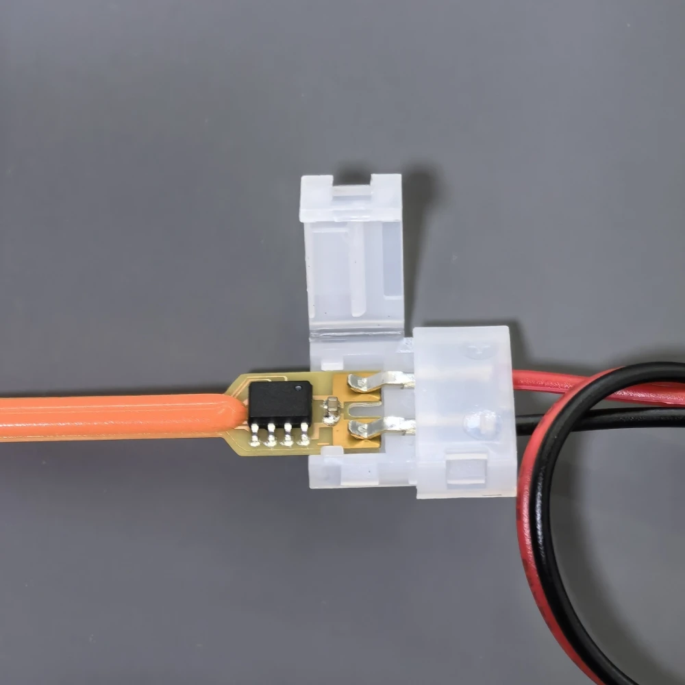 3V Cob 40mm 59mm 70mm Meteor Shower Flowing Water Lamp Led Filament Light Diodes Parts With Buckle No Need Welding 2pin/Battery