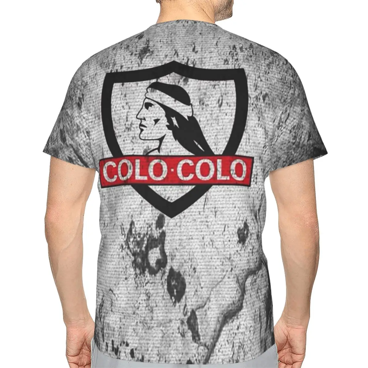 Golden Colo-Colo Campeon DE Chile 100% Cotton T-Shirt Men'sFunny T Shirts Men Crew Neck Short Sleeve