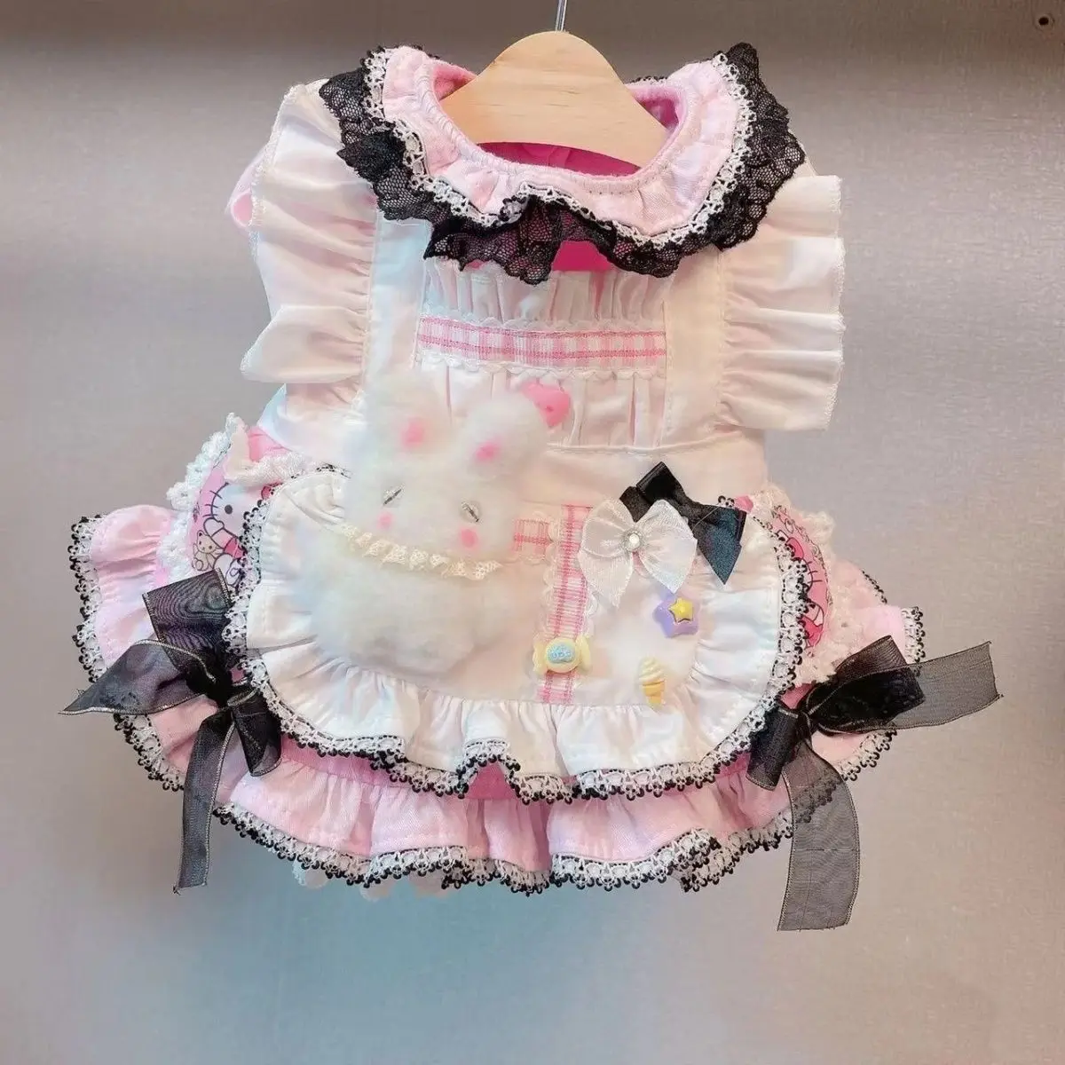 Dog Princess Skirt New Lolita Dress Cute Dress Dogs Clothing Pet Outfits Cute For Samll Dog Yorkies Pink Girl Ropa Para Perro