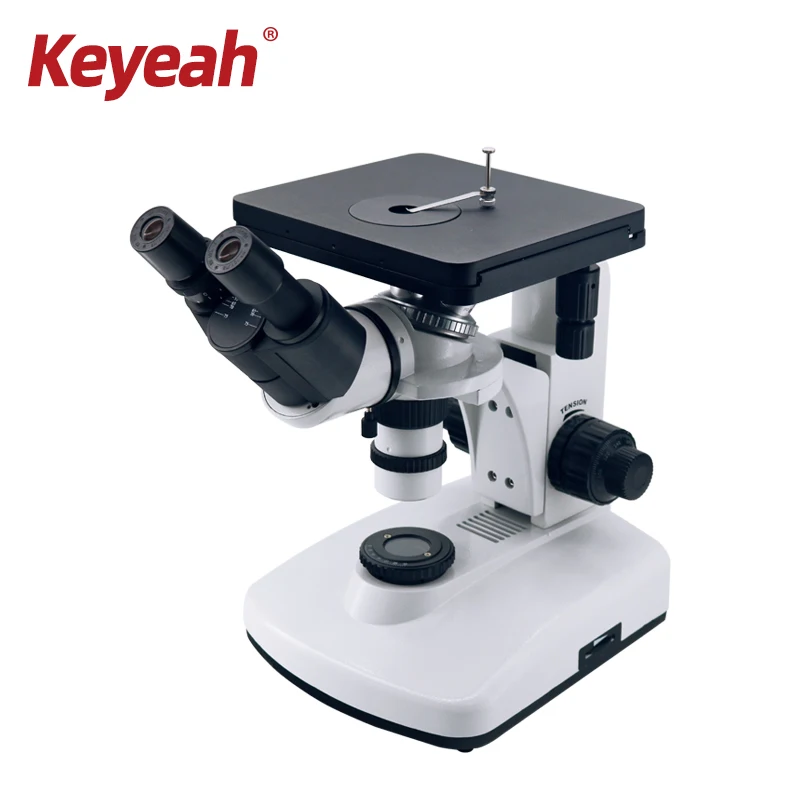 

HD Inverted Metallurgical Microscope Price Zoom 1000X Metal Mineral LCD Chip Reflected Light Stereo Biological Industry uses