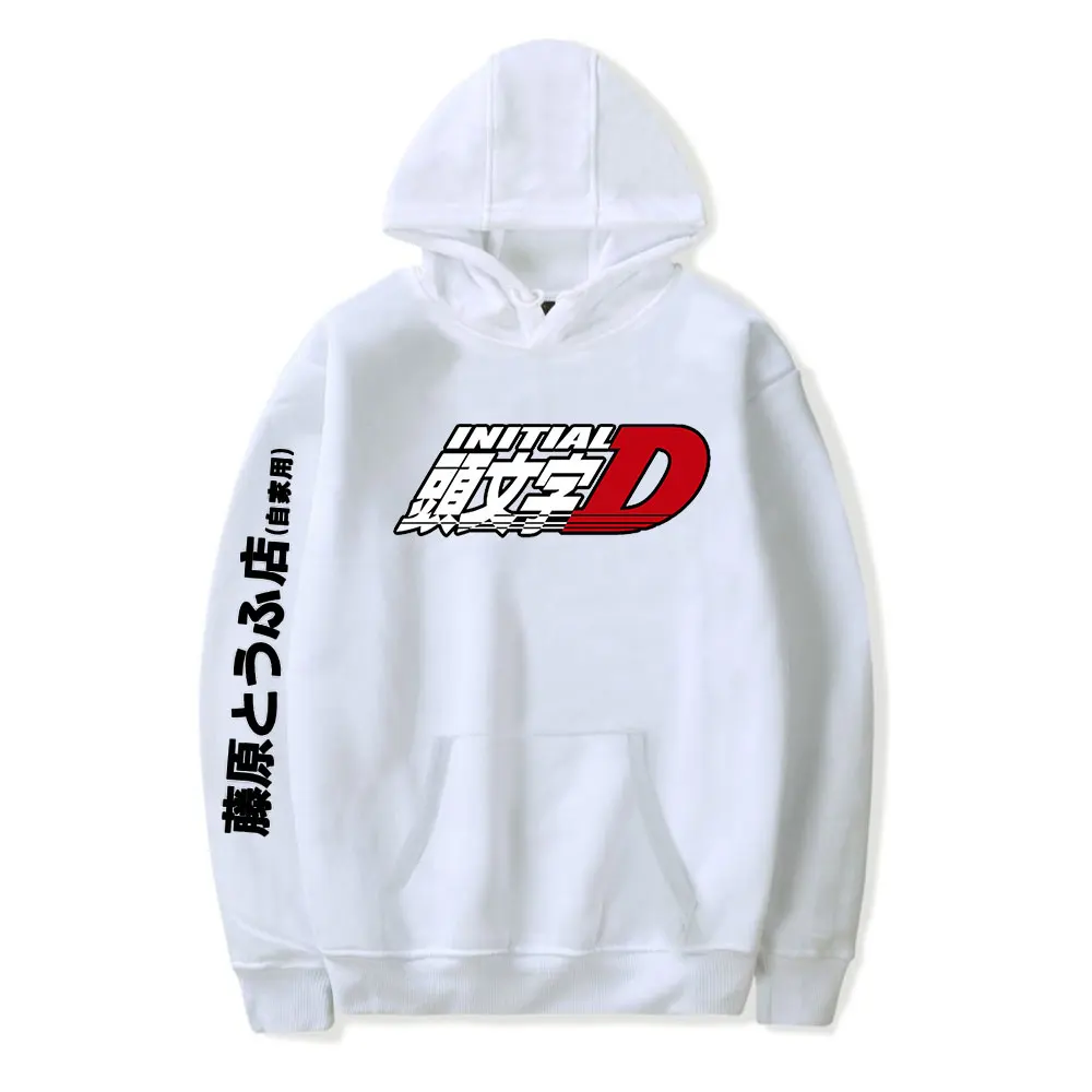 Initial D Fujiwara Tofu Shop Vintage 90s Hoodie Men and Women Hip-hop Sweatshirt Sports Spring and Autumn Harajuku  Pullover