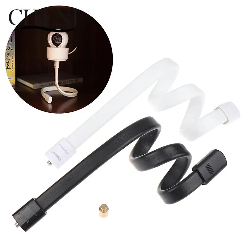 1/4In Thread Webcam Bracket Gooseneck Selfie Holder Crib Support Monitor Bracket Punch-free Multi-function Bracket