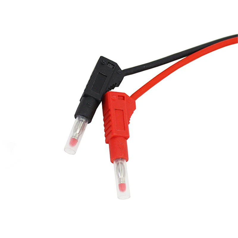 Mini Tamiya Plug Male RC  Charge Cable Wire Lead to 4.0mm Gold Plated Stackable Shielded Banana Plug Connector 18AWG 30cm