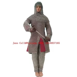 Stainless steel Medieval  chainmail suit armor