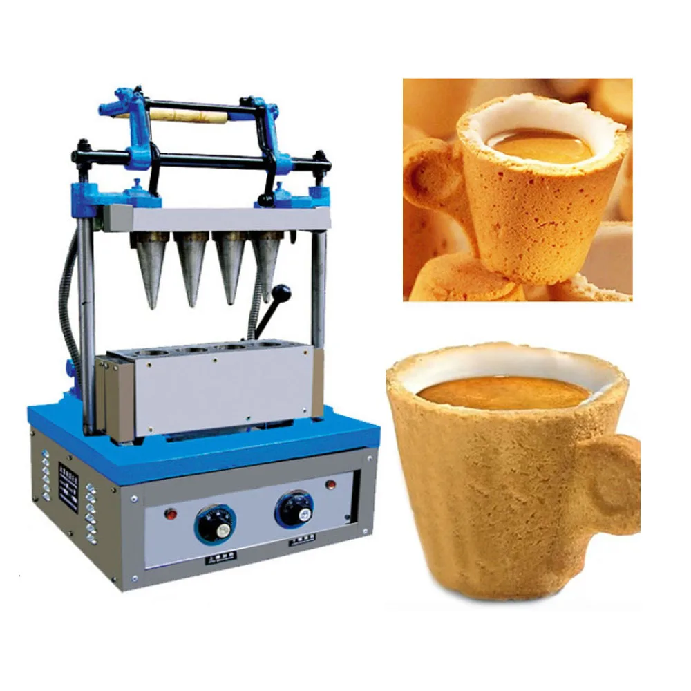 

Industrial Crispy Waffle Ice Cream Horn Torch Cone Cup Making Machine Ice Cream Cone Machine For Sale