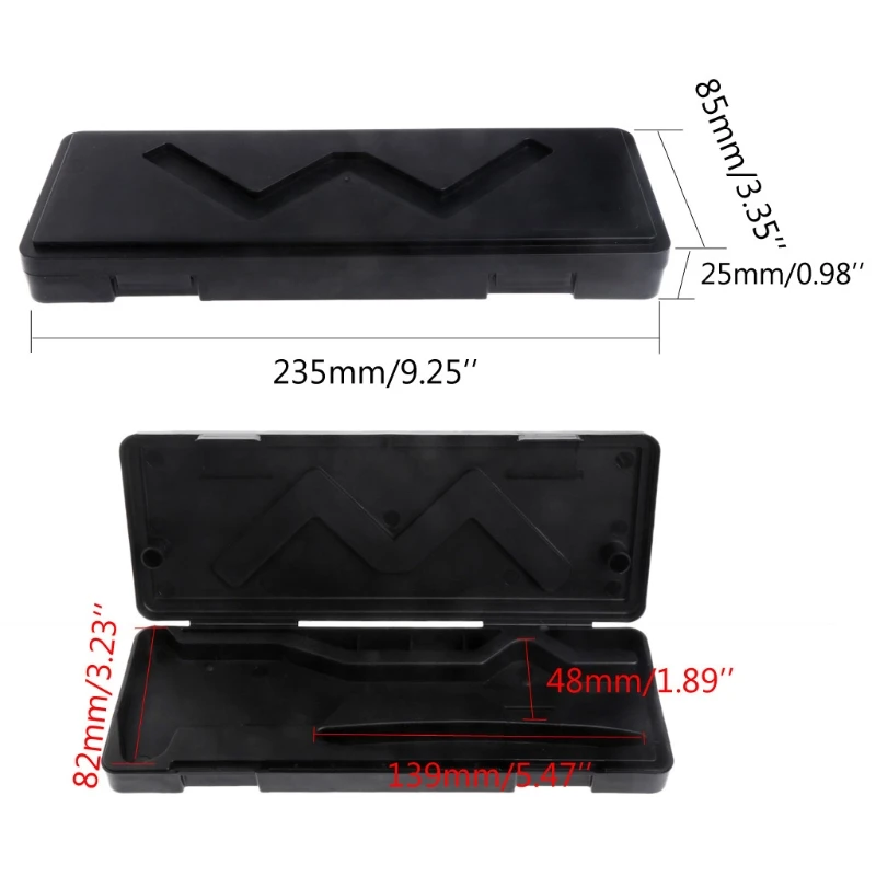 Plastic Storage for Case Box 9.25in Length Portable Carry for Case Suitable for 150mm Vernier Calipers for W Design Stor