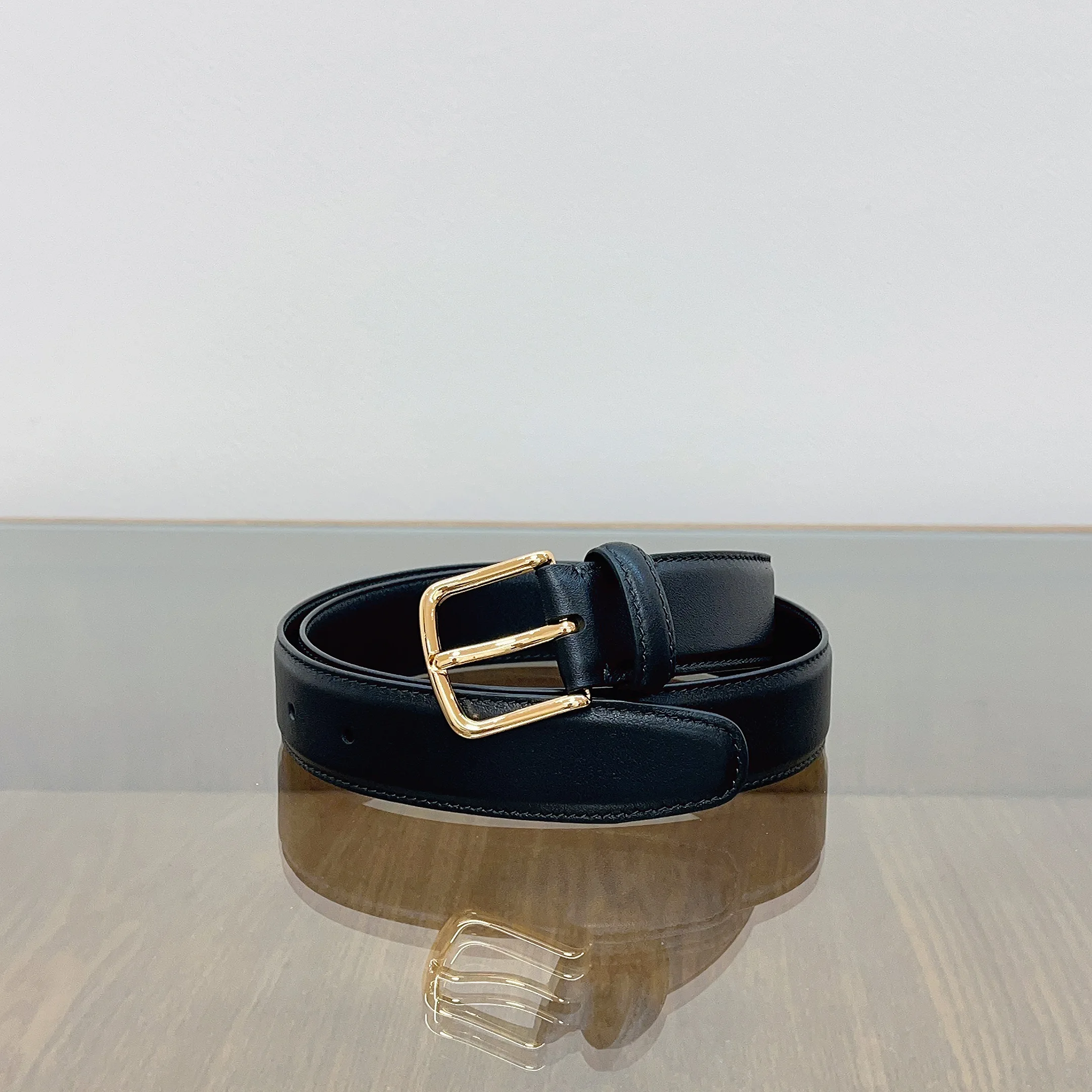 Top Quality Genuine Leather Belts for Women Fashion Cummerbund Luxury Female Belt Decorative Simple Waist Belt Jeans 3CM