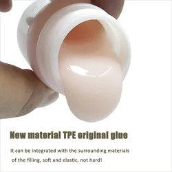 TPE Silicone Doll Repair Glue Skin Color TPE Doll Repair material TPE doll model defect filling rubber