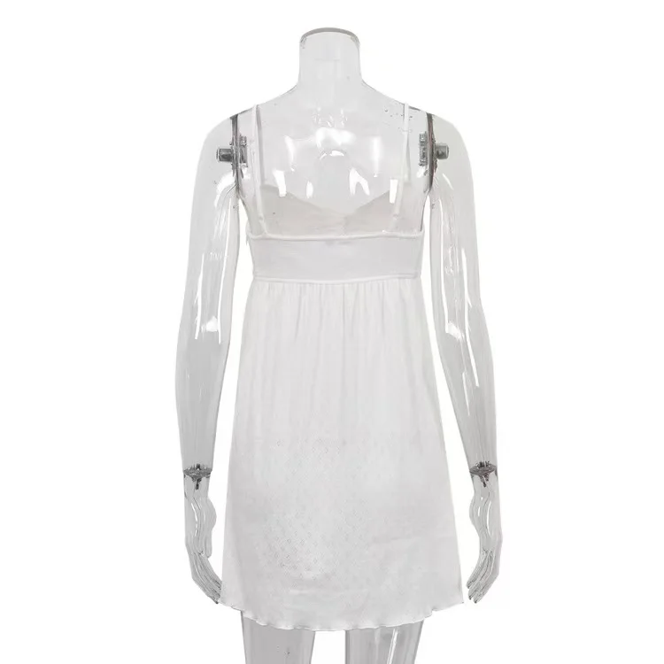 مريحة عارضة مطرزة كشكش حزام Sp Dr مثير V-ne ort تنورة طول Svel ملابس المنزل للشباب