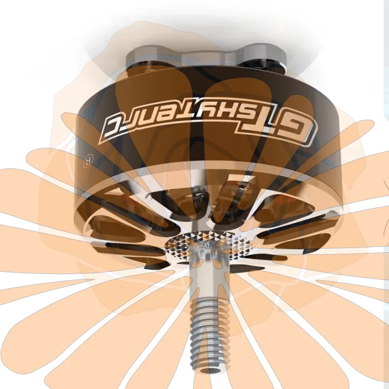 

Tracker 2810 Brushless Motor (1180/1350/1500KV) - For Mark4 APEX FPV Freestyle Drones, 7/8" LR7 Models