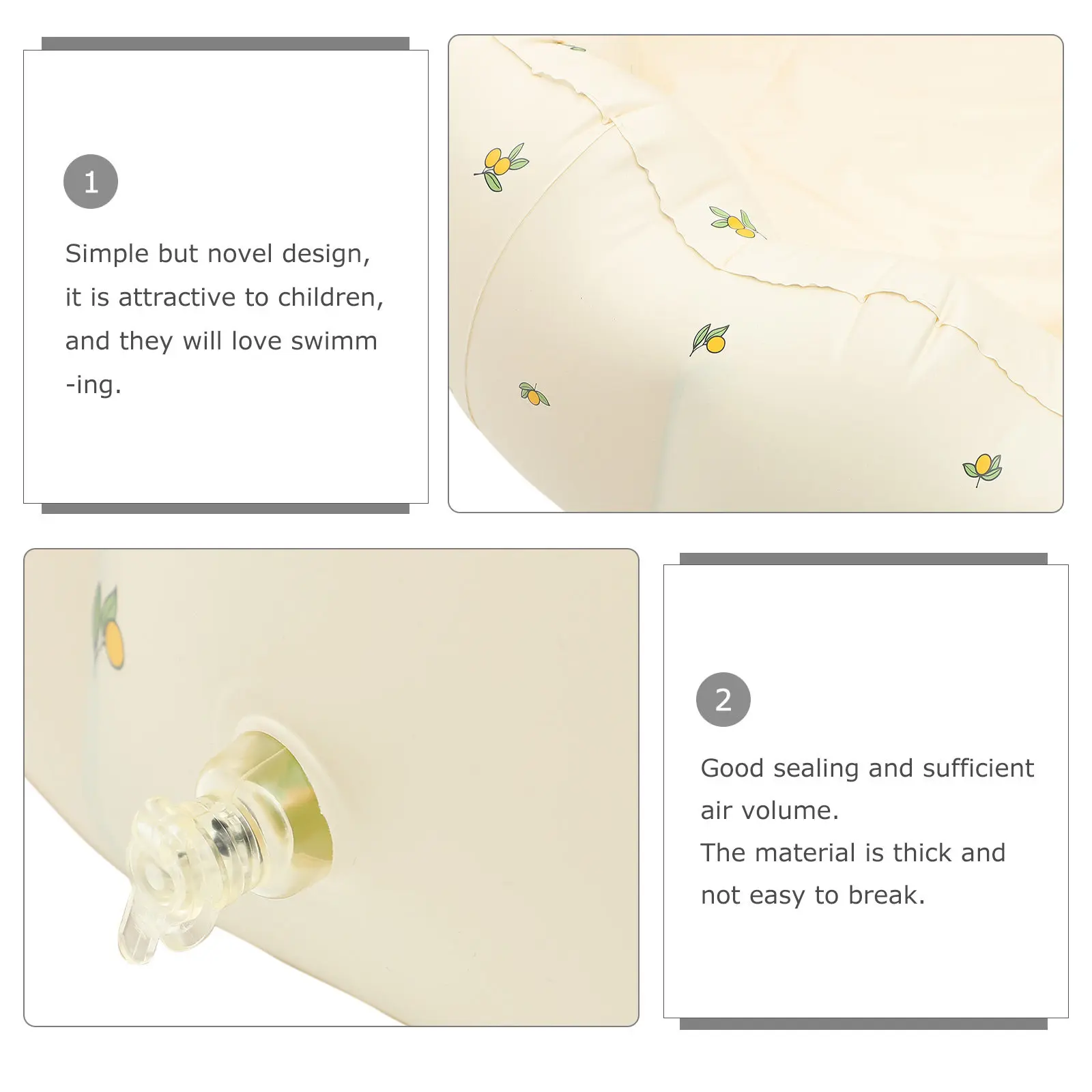 

Надувной бассейн из износостойкого высококачественного ПВХ для домашнего использования, детский бассейн для малышей, аксессуар для совместных игр родителей и детей