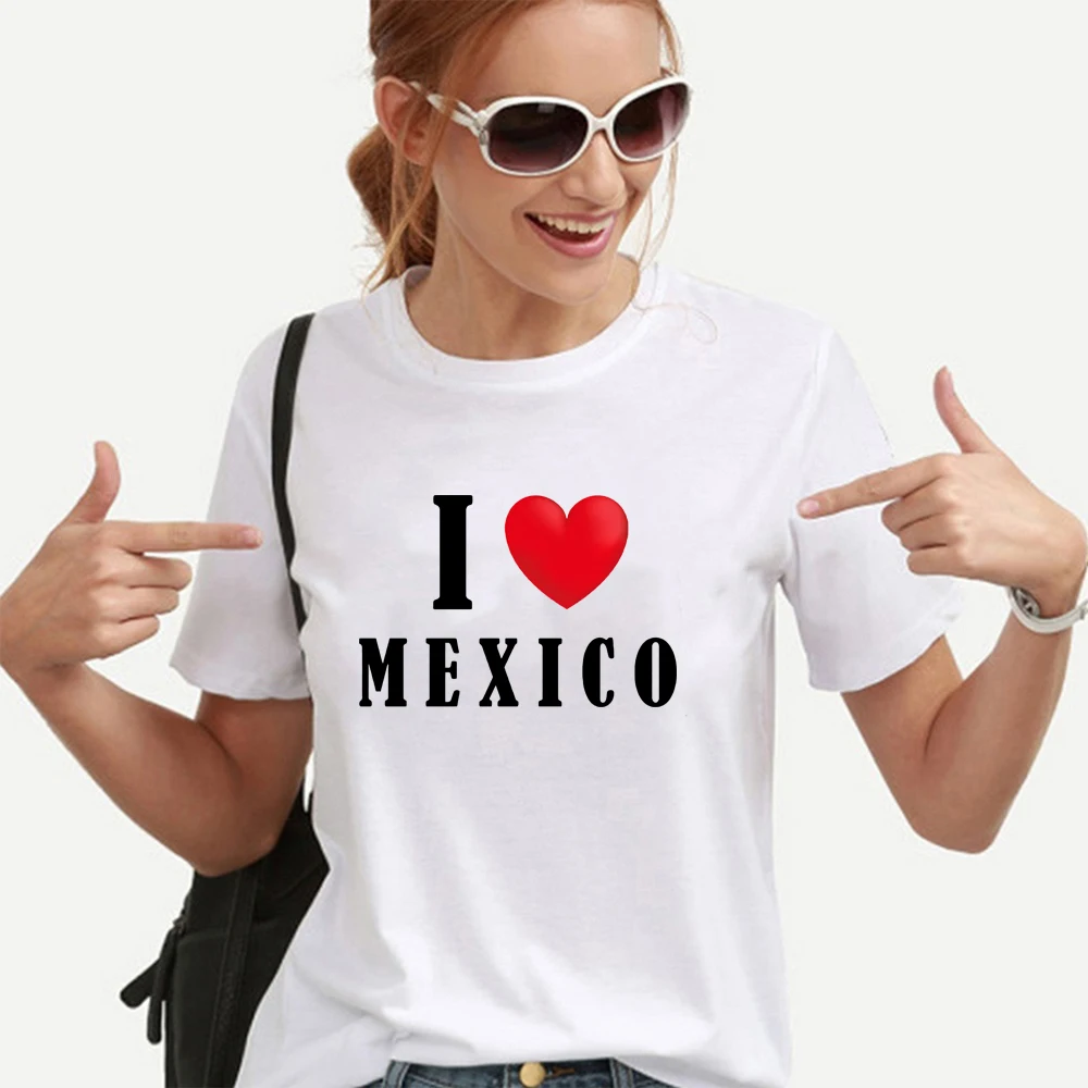 She Hulk 2022 T Shirt I Love Mexico T-Shirt Jennifer Walters Shirt Women Graphic T Shirts Superhero Tee Short Sleeve Tshirts Top