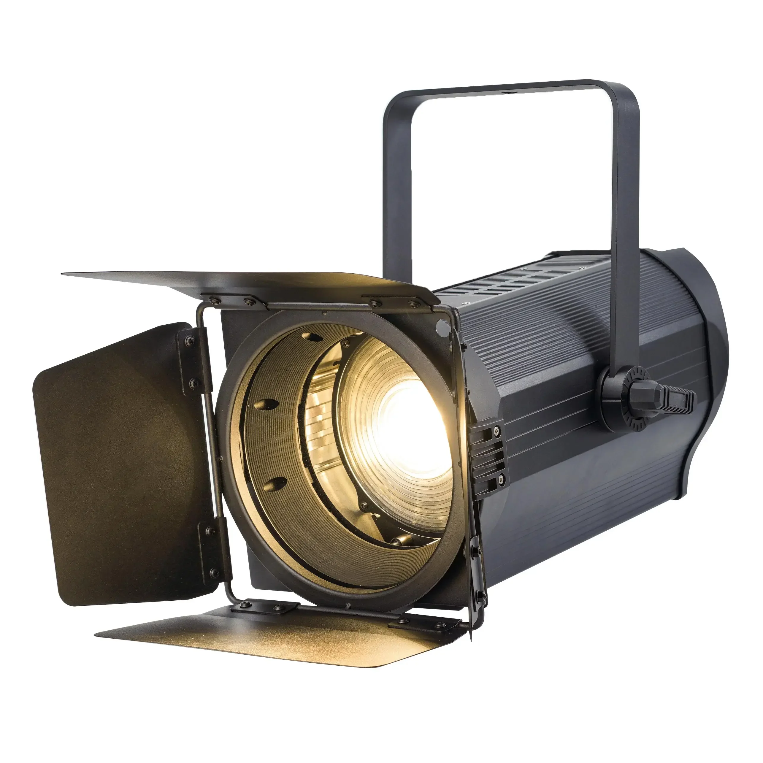 200W/300W Warm Color LED Digital Fresnel Light for TV Station Video Green Studio