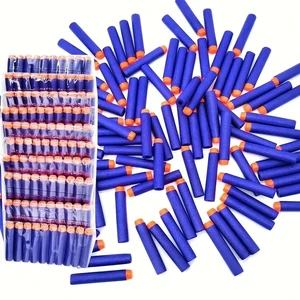 Nerf n-strike blasts for kids, soft-headed bullets, sponge darts, 100pcs, 7.2cm 10 Main sales ammunition - №2