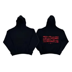 New Men 2025 PLAYBOI CARTI OPIUM COMPLEX Anonymous Pullover Hoodies Hoody Hooded Sweatshirts velvet Cotton Thick Fleece US N306