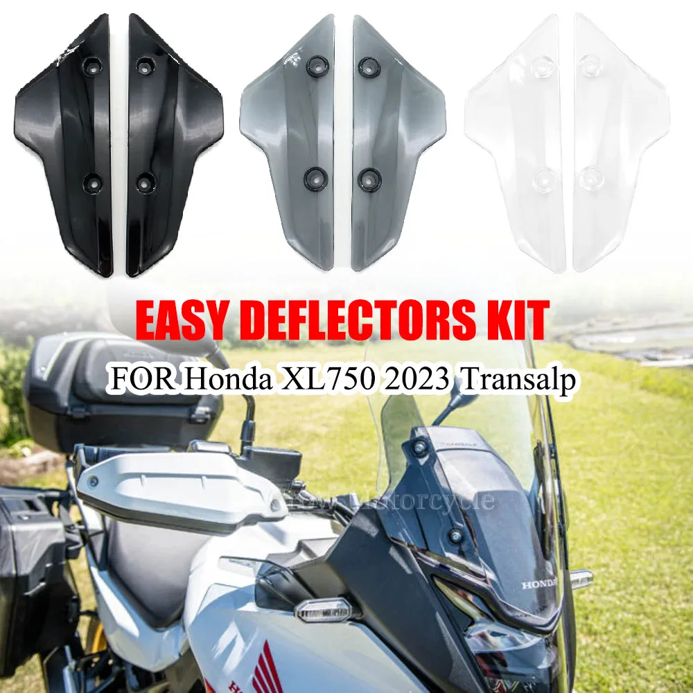 

Motorcycle Accessories PC Fairing Deflector Windscreen Deflector Windshield Apply ToFOR Honda XL750 2023 Transalp New product