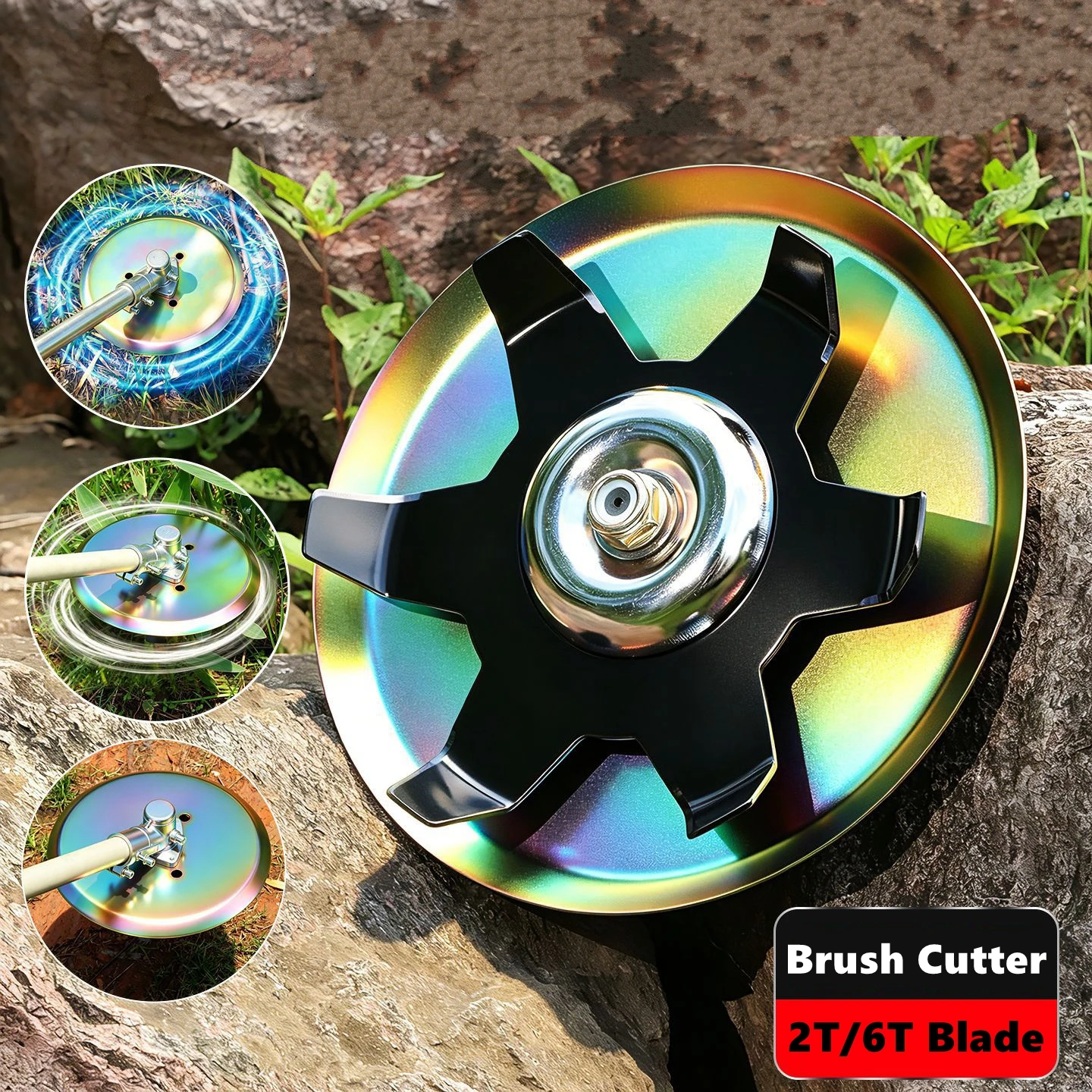Universal Brush Cutter Blade Trimmer Head Metal Blades Trimmer Garden Grass Paddy Field Dry Land Lawn Mower Machine Tool