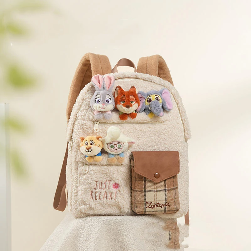 Kawaii Potdemiel Judy Nick Tas Cartoon Judy Nick Pluche Pop Rugzak Student Rugzak Meisje Verjaardagscadeau Kerstcadeau