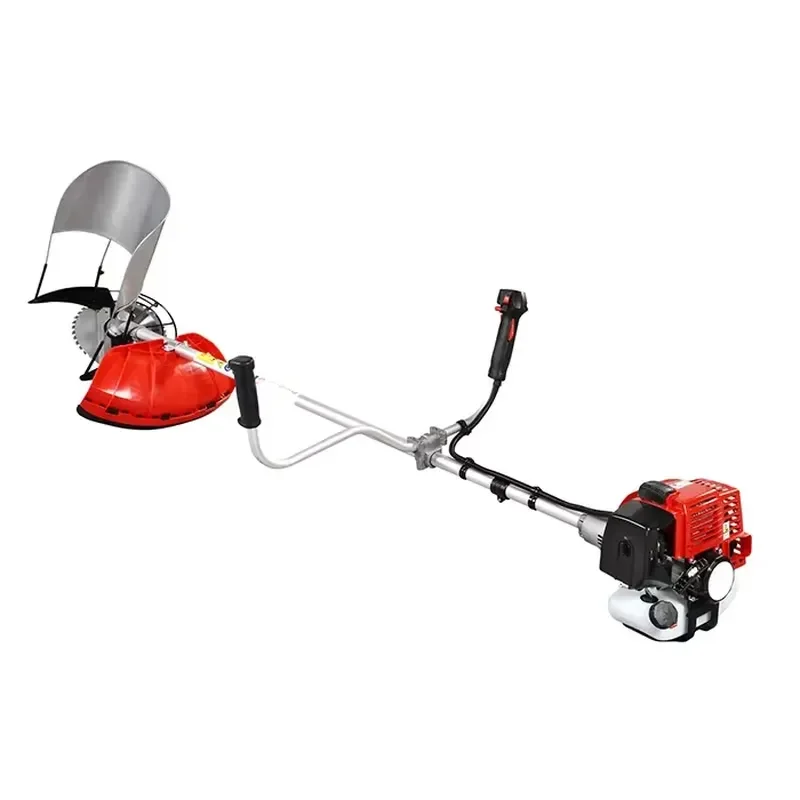 Heavy Duty 4 Stroke Brush Cutter Industrial Agricultural Machinery Grass Trimmer Powerful Engine Farming Weed Clearing Tool