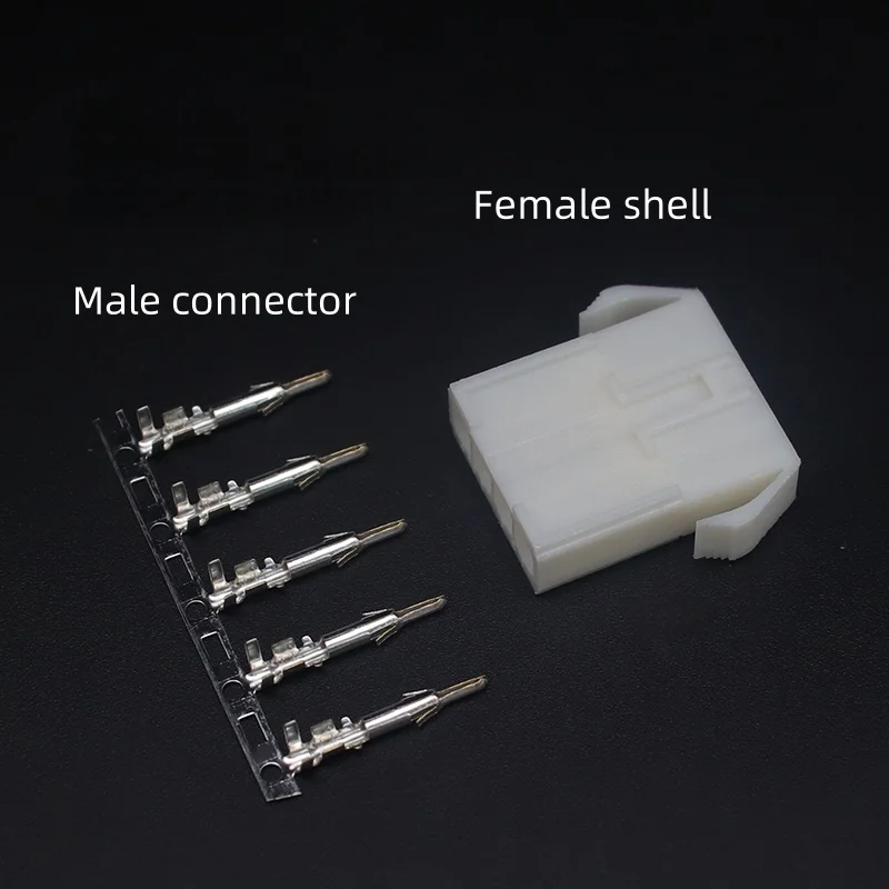 20pcs EL4.5 Mother Shell EL-2P Connector Terminal Block 3 4 6 9 12-15 Positions Electrical Wiring Connection in stock