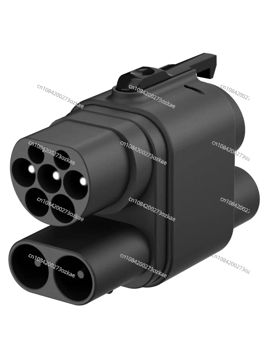 For CCS2 To CCS1 European Standard To American Standard Conversion Head Fast Charging and Overcharging T2 To T1