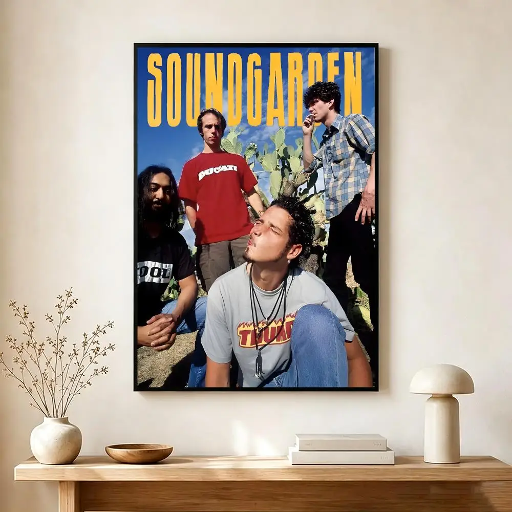Grunge Band S-Soundgarden Poster Wall Art Print Decorative Mural Home Decor Gift Unframed