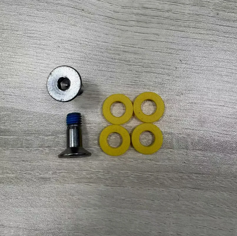 

Electric Bicycle Front Fork Linkage Bolts Set, Durable Suspension Connector Screws for E-Bike Fork and Link Plate Replacement Pa